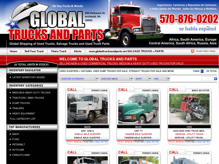 www.globaltrucksandparts.com