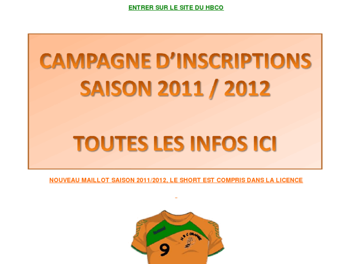 www.handballcluborangeois.fr