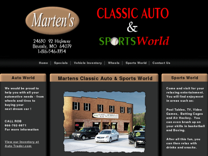 www.martensclassicautoandsportsworld.com