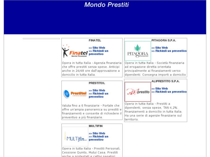 www.mondo-prestiti.net