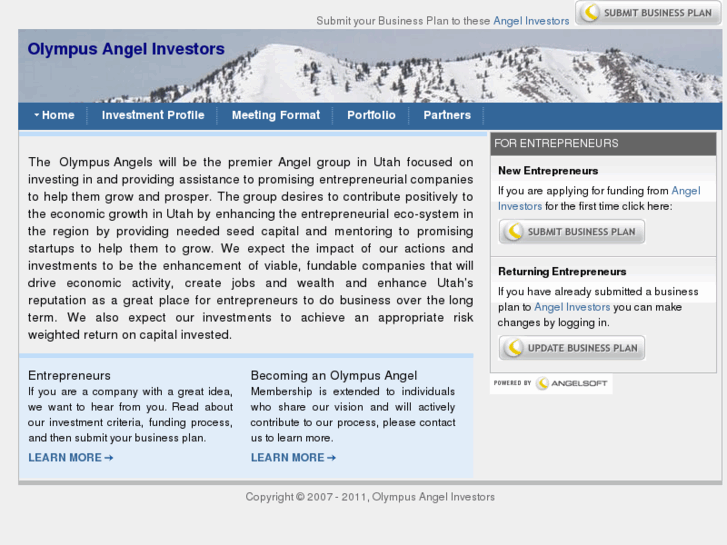 www.olympusangelinvestors.org