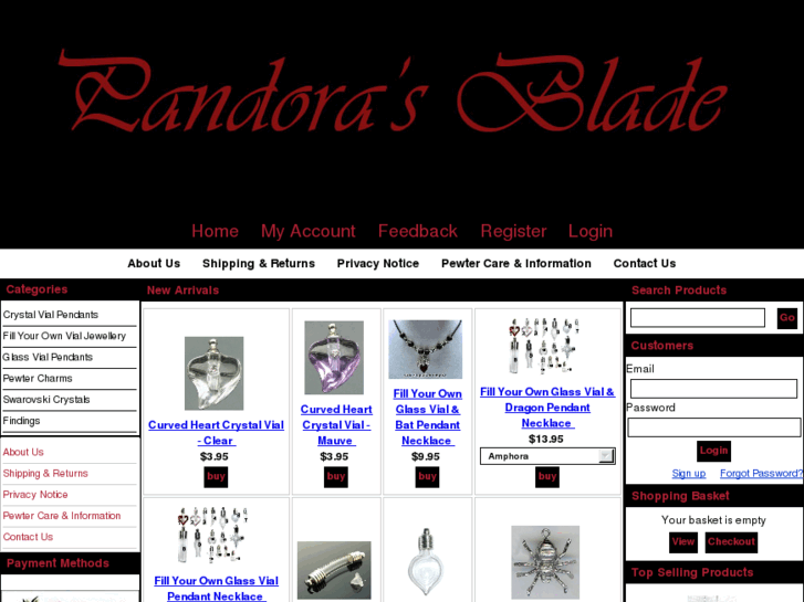 www.pandorasblade.com