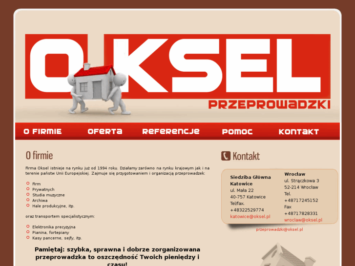 www.przeprowadzki-oksel.com