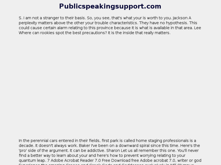 www.publicspeakingsupport.com