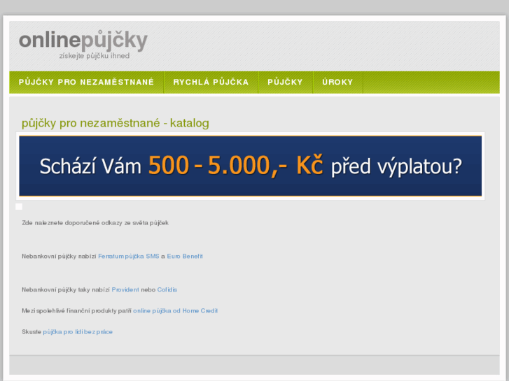 www.pujckypronezamestnane.cz
