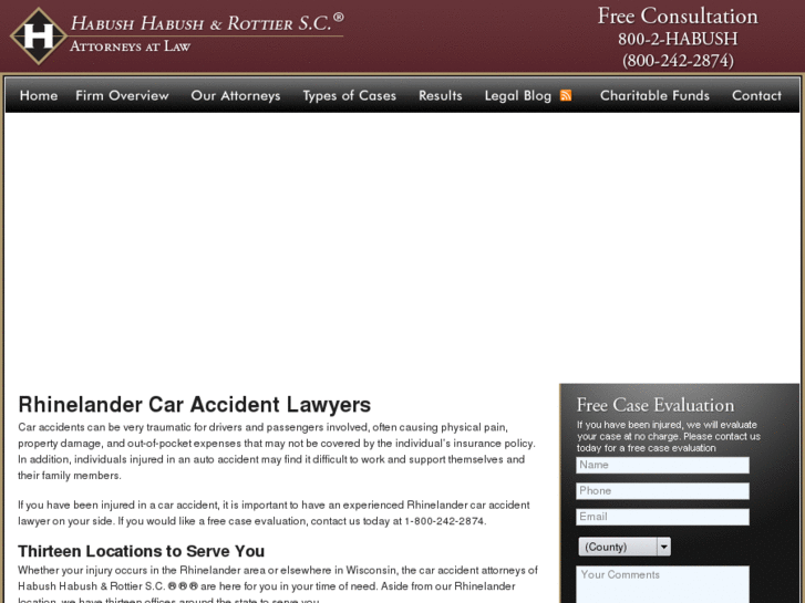 www.rhinelandercaraccidentlawyer.com