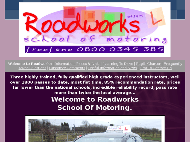 www.roadworks-driving.co.uk