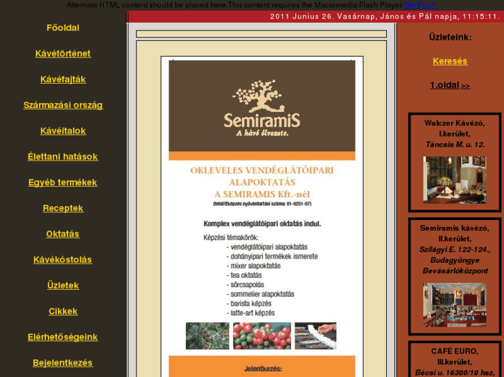 www.semiramiskave.hu