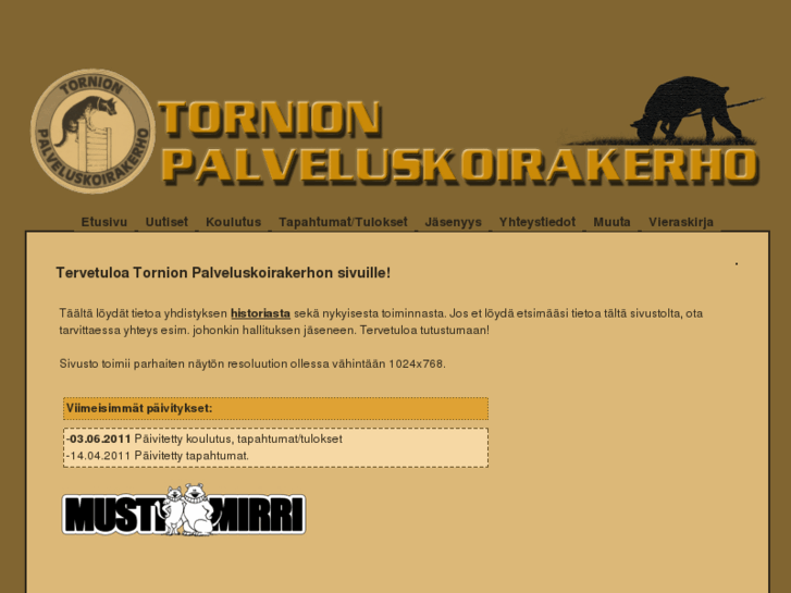 www.tornionpalveluskoirakerho.info