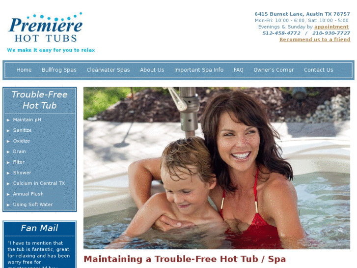 www.troublefreespa.com