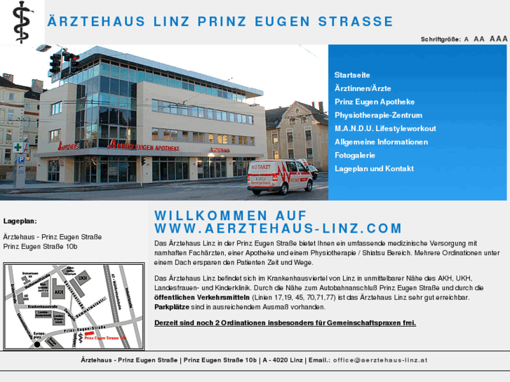 www.aerztehaus-linz.com