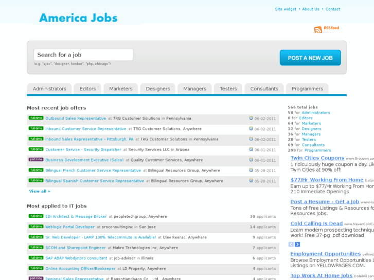 www.america-jobs.net