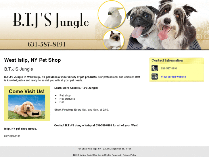 www.btjjunglepetshop.com