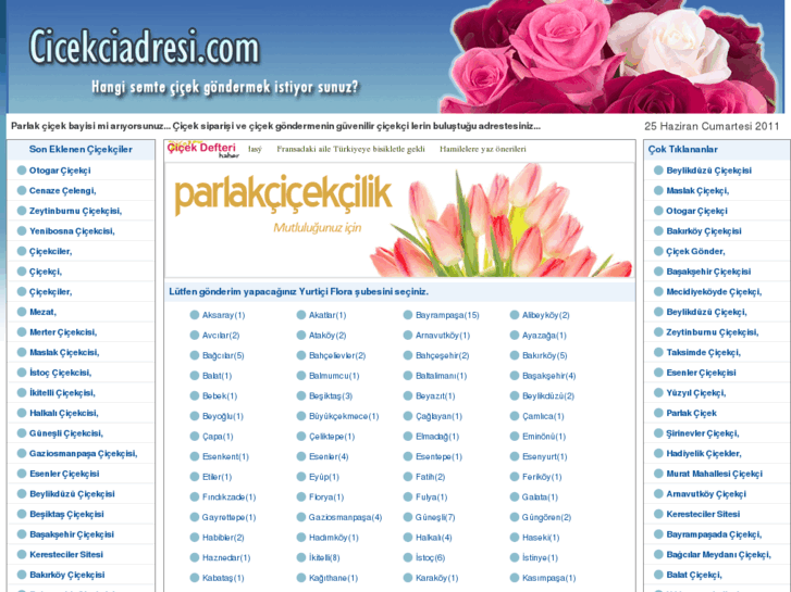 www.cicekciadresi.com