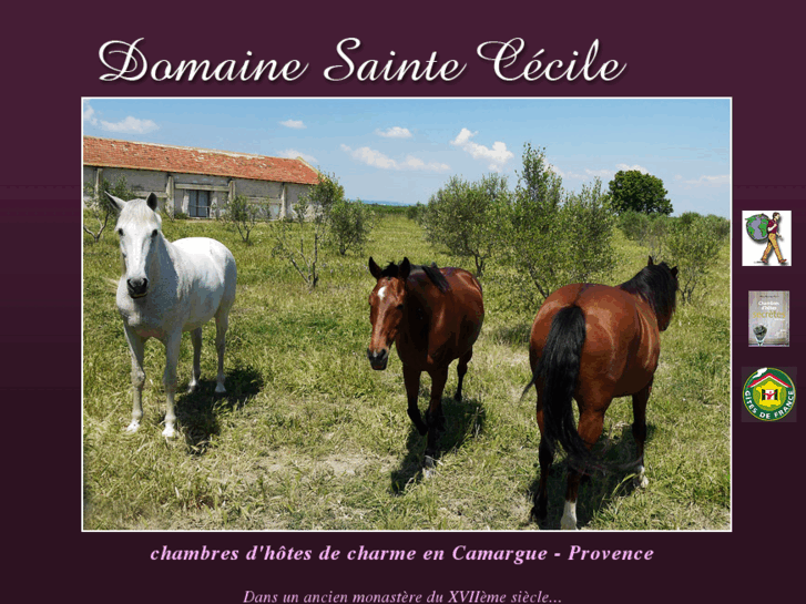 www.domainesaintececile.com