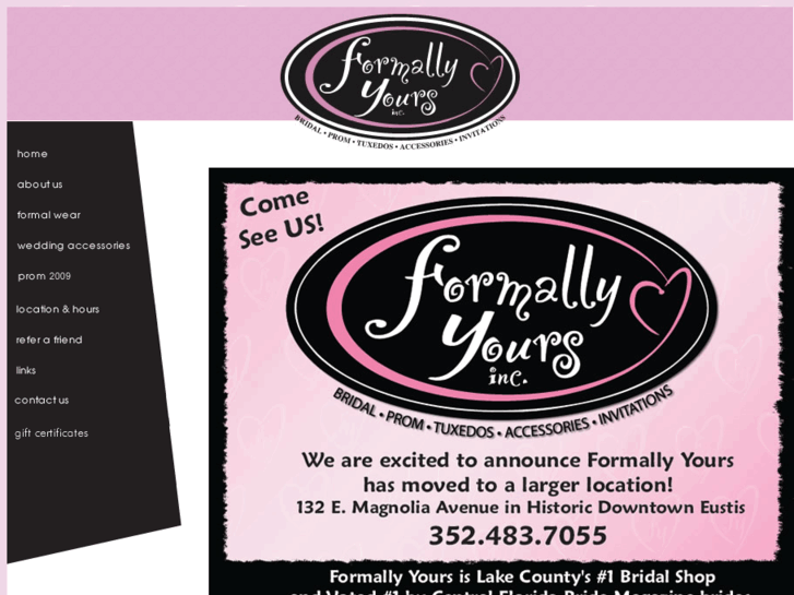 www.formallyyoursbridal.net