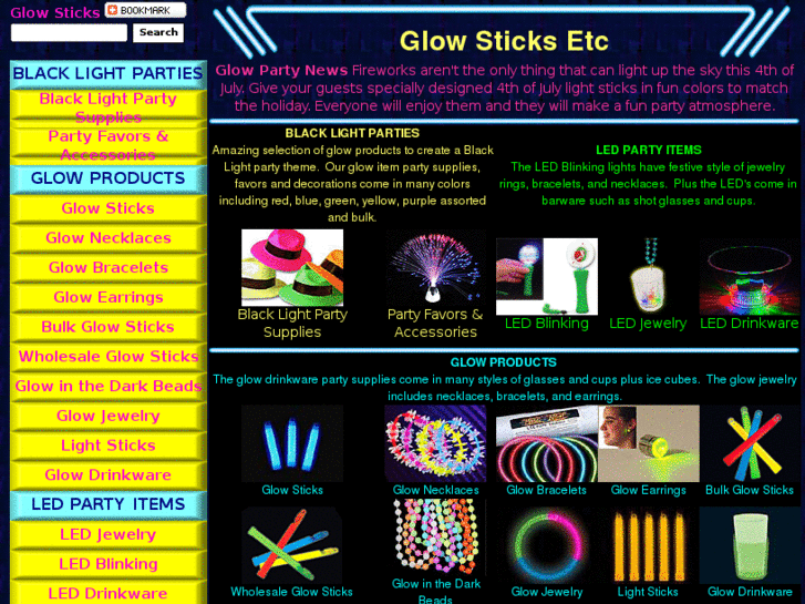 www.glow-sticks-etc.com