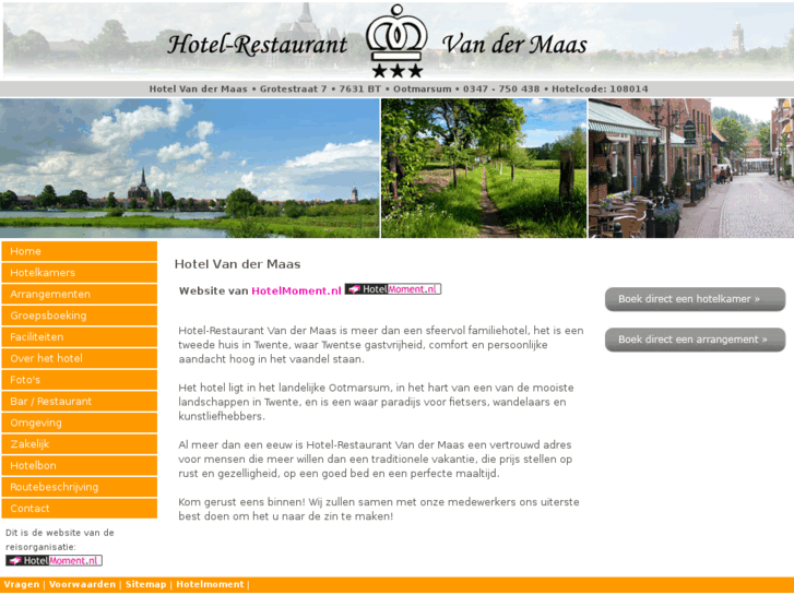 www.hotelvandermaas.com