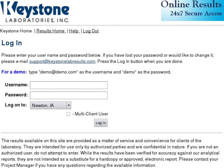 www.keystonelabresults.com