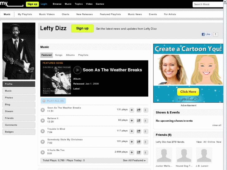 www.leftydizz.com