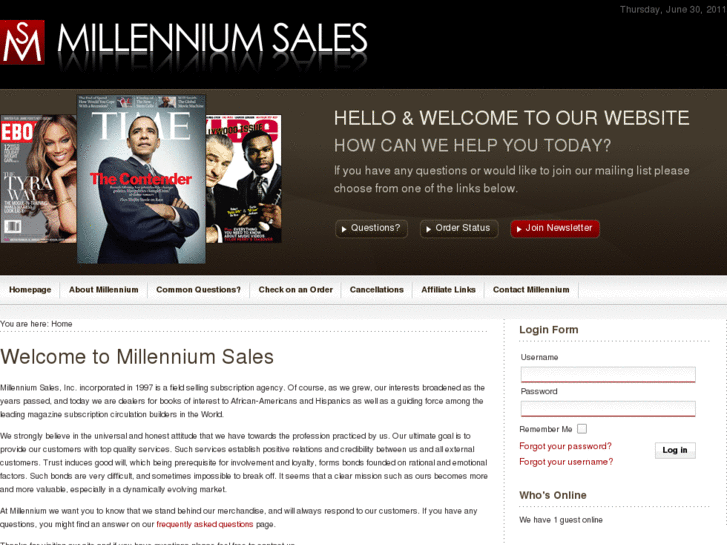 www.millennium-sales.com