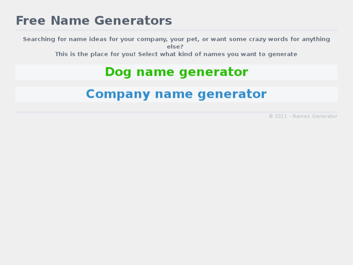 www.names-generator.com