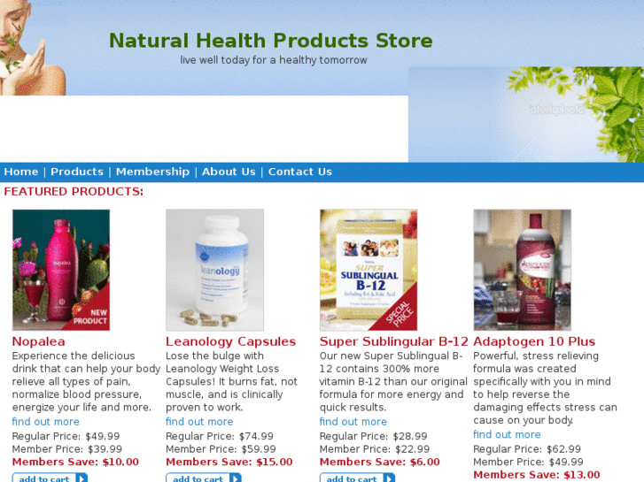 www.naturalhealthproductsstore.com