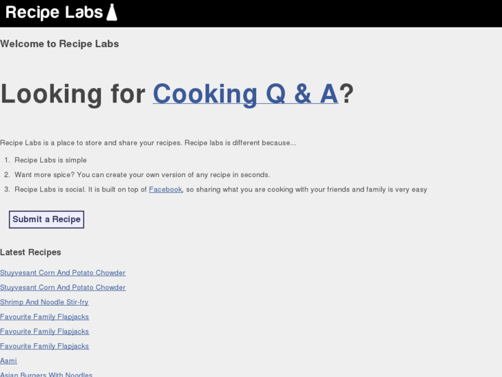 www.recipelabs.com