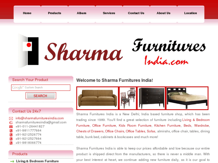 www.sharmafurnituresindia.com