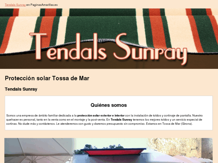 www.tendalssunray.net