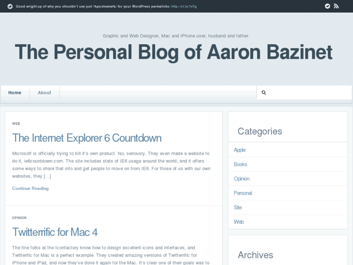 www.aaronbazinet.com