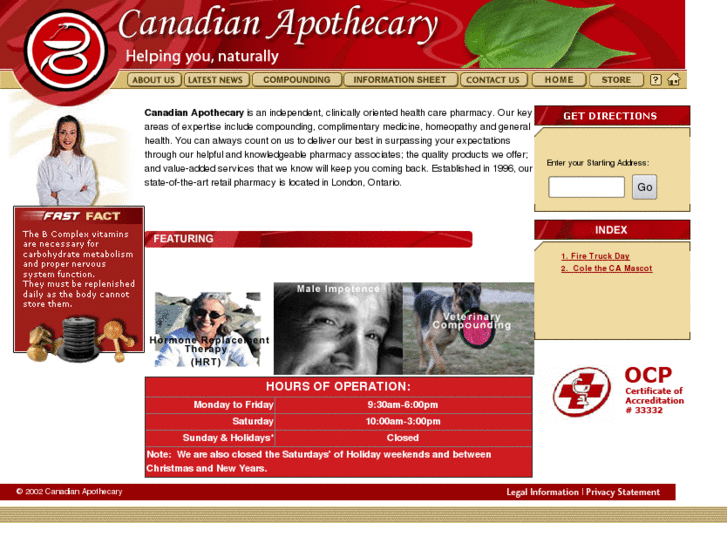 www.canadianapothecary.com