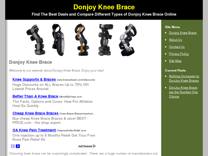 www.donjoykneebrace.org