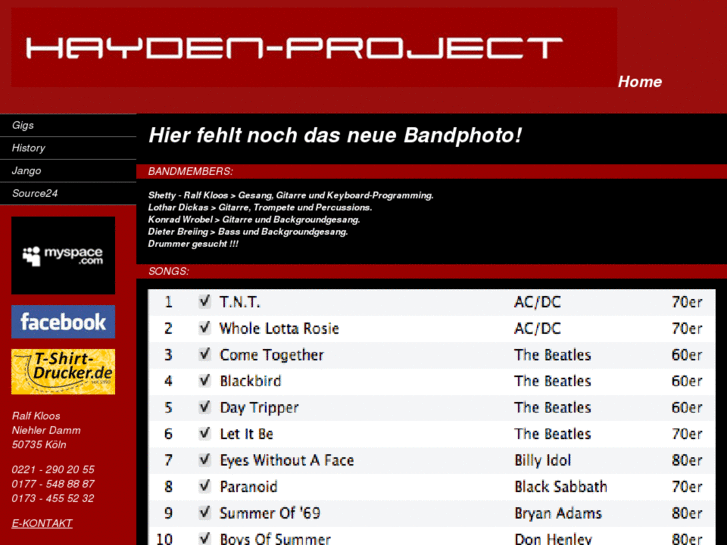 www.hayden-project.de