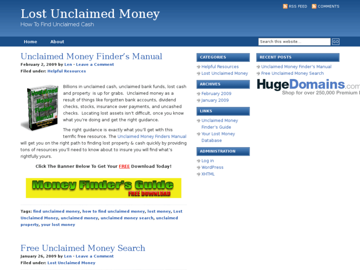 www.lostunclaimedmoney.com