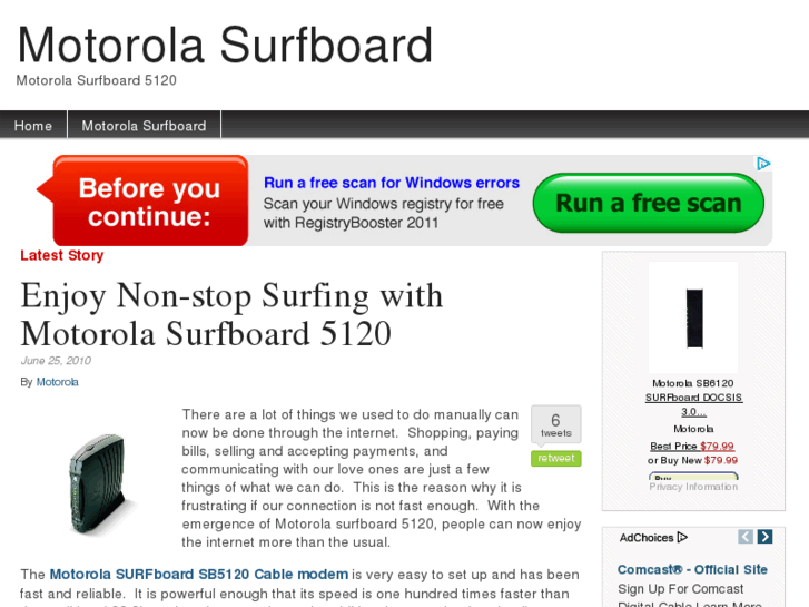 www.motorolasurfboard5121.com