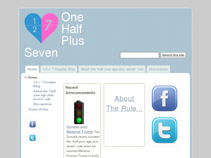 www.onehalfplusseven.com