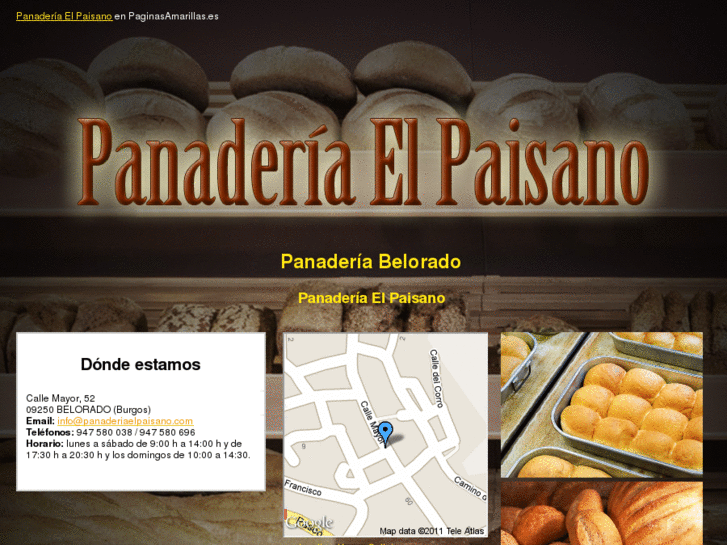 www.panaderiaelpaisano.com