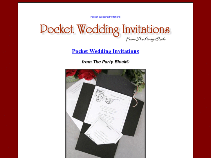 www.pocketweddinginvitations.com