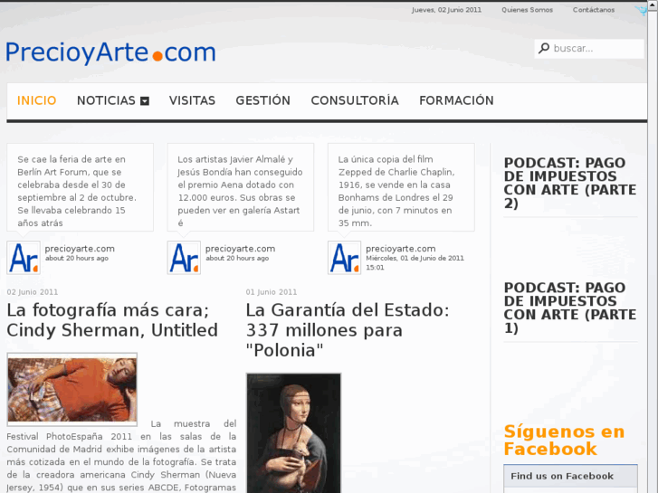 www.precioyarte.com