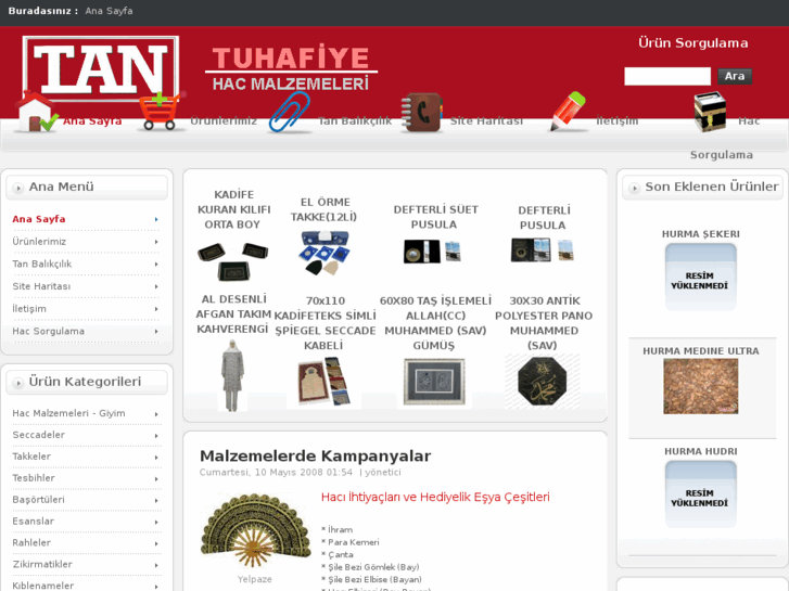 www.tanhacmalzemeleri.com