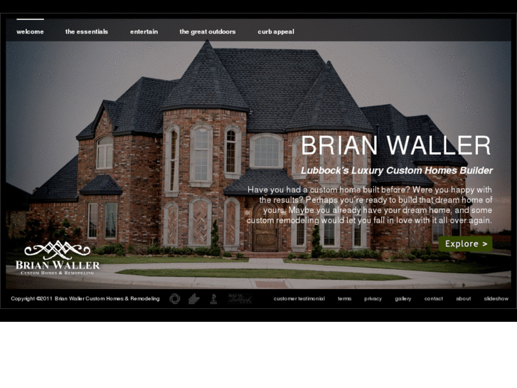 www.brianwallercustomhomes.com