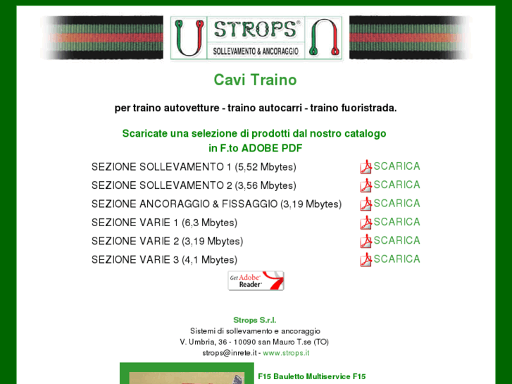 www.cavi-traino.it