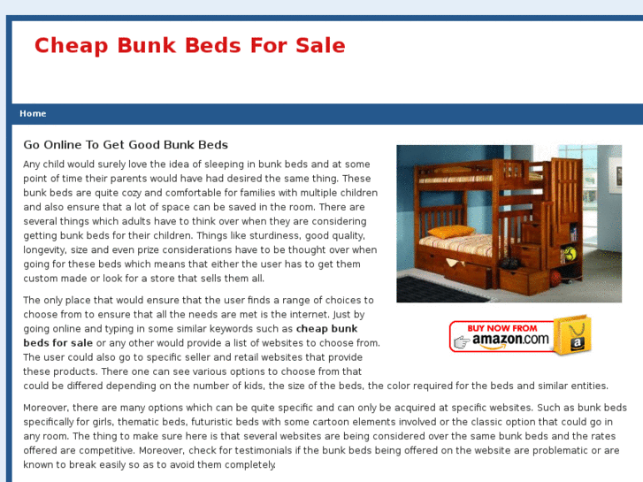 www.cheapbunkbedsforsale.net