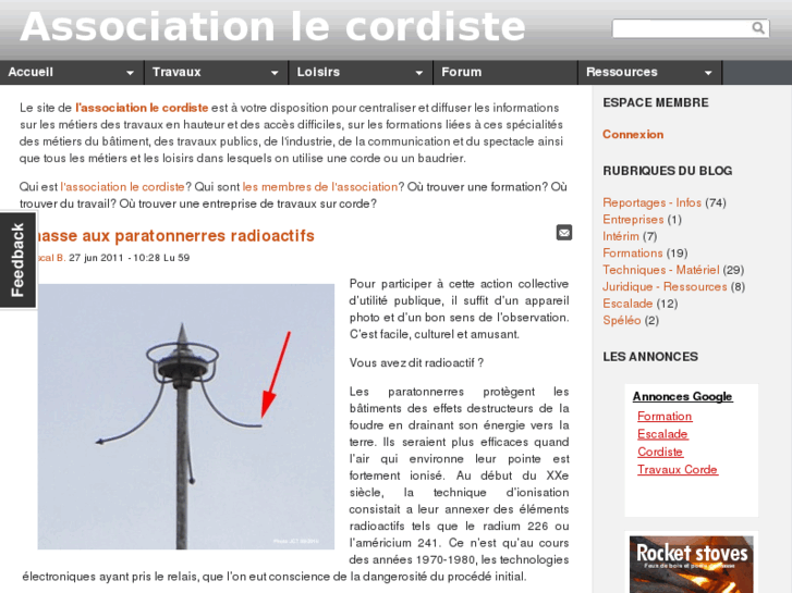 www.cordiste.com