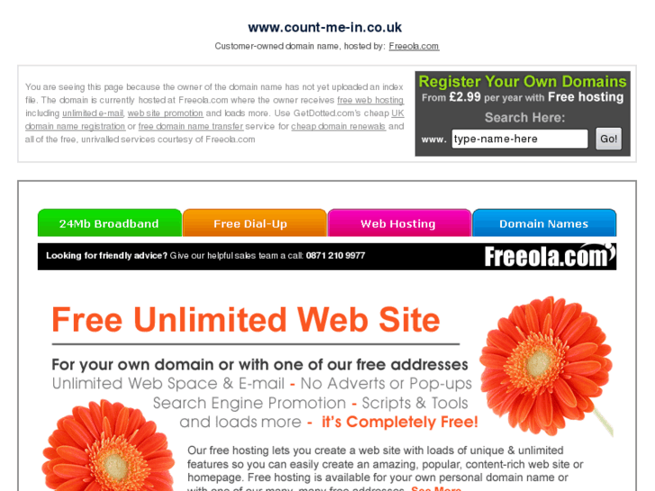 www.count-me-in.co.uk