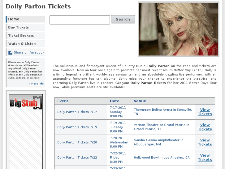 www.dollypartontickets.org