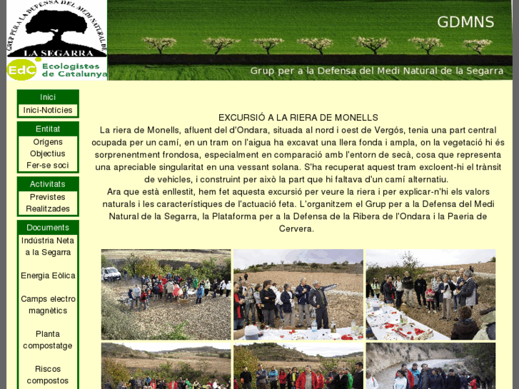 www.ecologistesdelasegarra.org