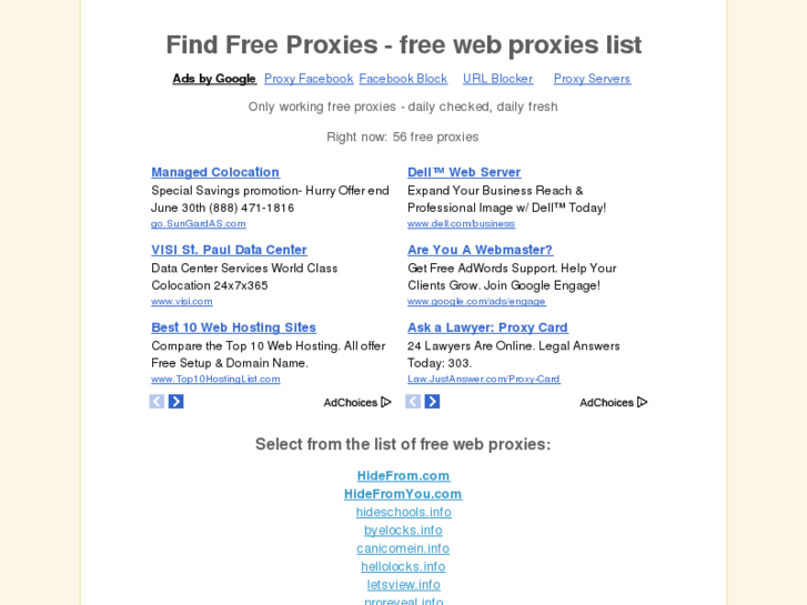 www.findfreeproxies.com