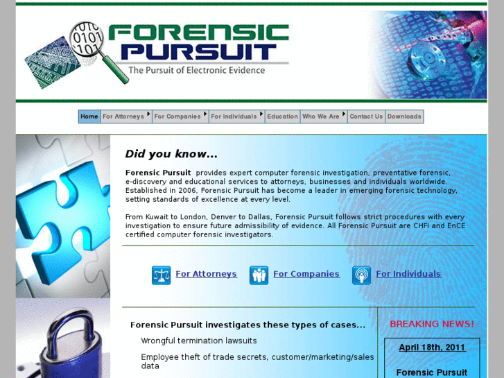 www.forensicpursuit.biz